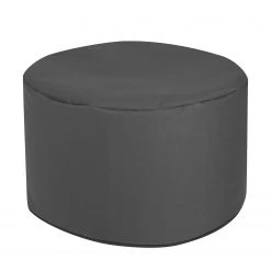SITTING POINT Pouf DotCom Bebop Uni Scuba Webstoff - Basalt