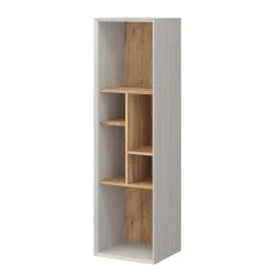 Germania Hängeregal Calvi - Pinie Weiß Dekor / Eiche Navarra Dekor