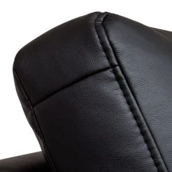 Fredriks Ecksofa Gigilio (mit Schlaffunktion) - Kunstleder Schwarz - Longchair beidseitig montierbar -Wohnzimmermöbel boutique en ligne giglio ecksofa ottomane rechts mit schlaffunktion kunstleder schwarz 1304599