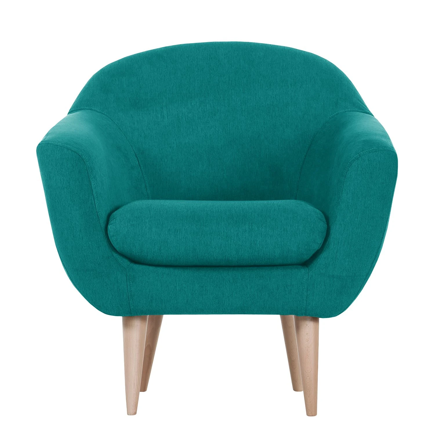 Mørteens Sessel Channay Webstoff - Türkis 2 Mørteens Sessel Channay Webstoff - Türkis – Bild 2