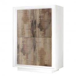 LC Spa Highboard Forenza - Hellbraun / Weiß