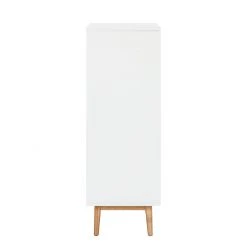 Mørteens Highboard Lindholm I - Weiß -Wohnzimmermöbel boutique en ligne highboard lindholm weiss matt eiche massiv 333571