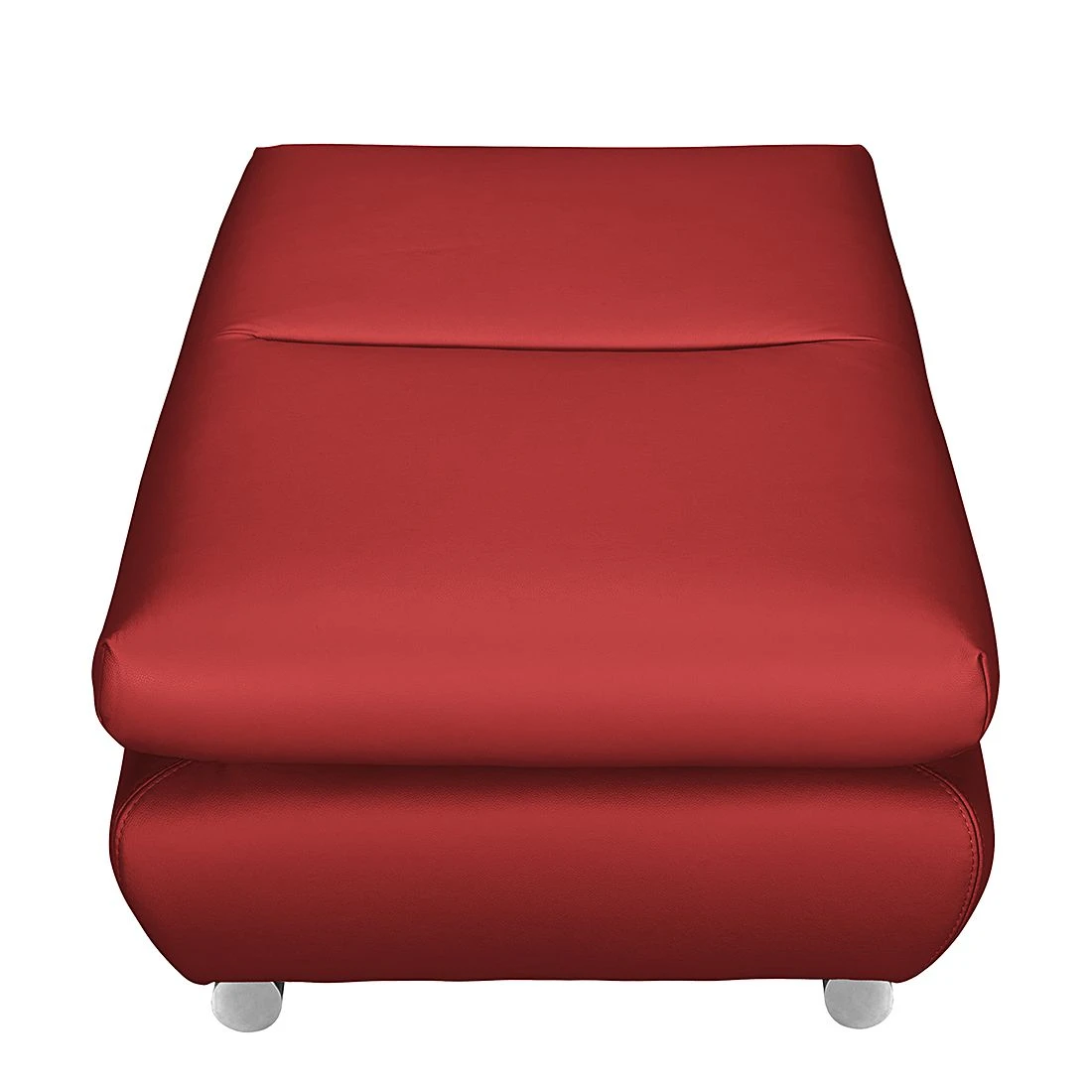 Fredriks Hocker Masca - Echtleder Kaminrot 2 Fredriks Hocker Masca - Echtleder Kaminrot – Bild 2