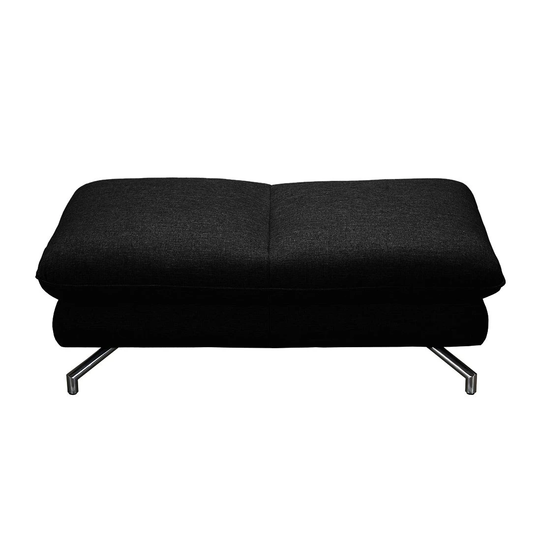 Loftscape Hocker Sharon - Webstoff Schwarz 1 Loftscape Hocker Sharon - Webstoff Schwarz