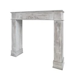 Maison Belfort Kaminumrandung Wilton I - Paulownia teilmassiv