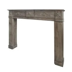 Maison Belfort Kaminumrandung Wilton II - Paulownia teilmassiv