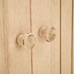 Ridgevalley Kommode Nayok - Hellbeige -Wohnzimmermöbel boutique en ligne kommode nayok pinie teilmassiv hellbeige 3527485