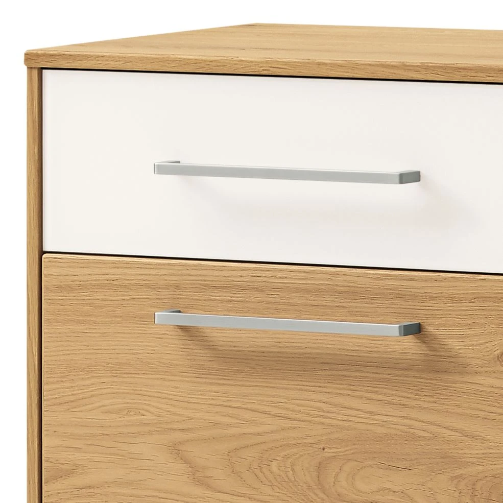 Voss Kommode Vedo I - Eiche / Weiß - Türanschlag links 6 Voss Kommode Vedo I - Eiche / Weiß - Türanschlag links – Bild 6