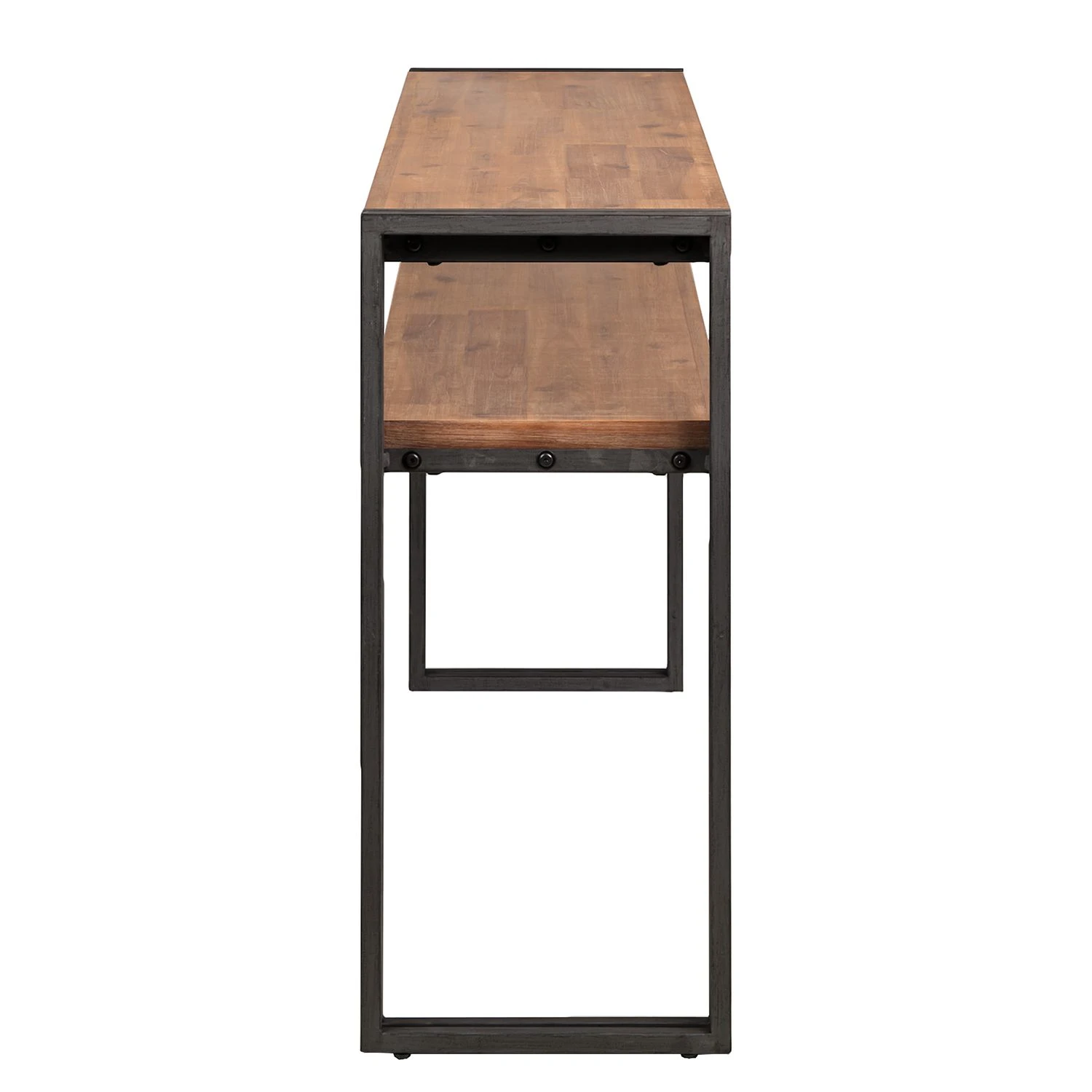 Ars manufacti Konsole Manchester - Akazie massiv / Metall - Akazie / Anthrazit 3 Ars manufacti Konsole Manchester - Akazie massiv / Metall - Akazie / Anthrazit – Bild 3