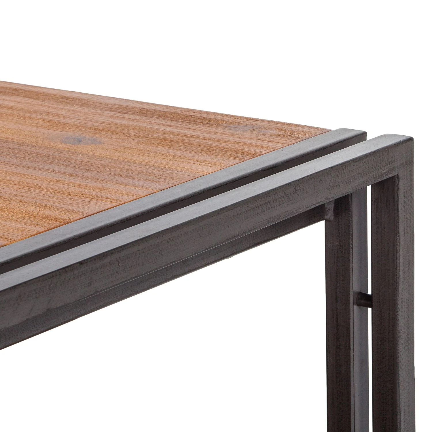 Ars manufacti Konsole Manchester - Akazie massiv / Metall - Akazie / Anthrazit 8 Ars manufacti Konsole Manchester - Akazie massiv / Metall - Akazie / Anthrazit – Bild 8