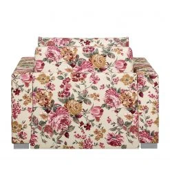 Mooved Schlafsessel Latina XII - Flachgewebe - Beige / Rot -Wohnzimmermöbel boutique en ligne latte 80 schlafsessel standard stoff komplett orleans 03 fuesse holz 4131776