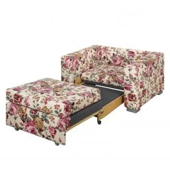 Mooved Schlafsessel Latina XII - Flachgewebe - Beige / Rot -Wohnzimmermöbel boutique en ligne latte 80 schlafsessel standard stoff komplett orleans 03 fuesse holz 4131780