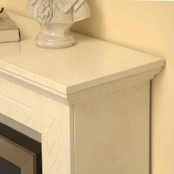 Montreux Elektrokamin Missouri - Beige-Creme marmoriert -Wohnzimmermöbel boutique en ligne missouri elektrokamin beige creme marmoriert 4168828