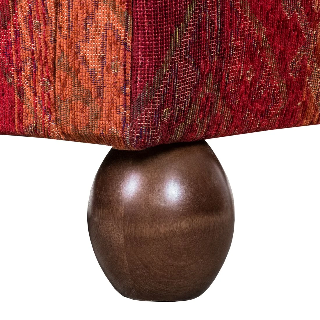 Maison Belfort Ohrensessel Isabelle Webstoff Rot - Mit Hocker 13 Maison Belfort Ohrensessel Isabelle Webstoff Rot - Mit Hocker – Bild 13