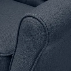 Maison Belfort Polstergarnitur Luro (2-1-1) - Strukturstoff - Dunkelblau -Wohnzimmermöbel boutique en ligne ohrensessel luro strukturstoff dunkelblau 4542536