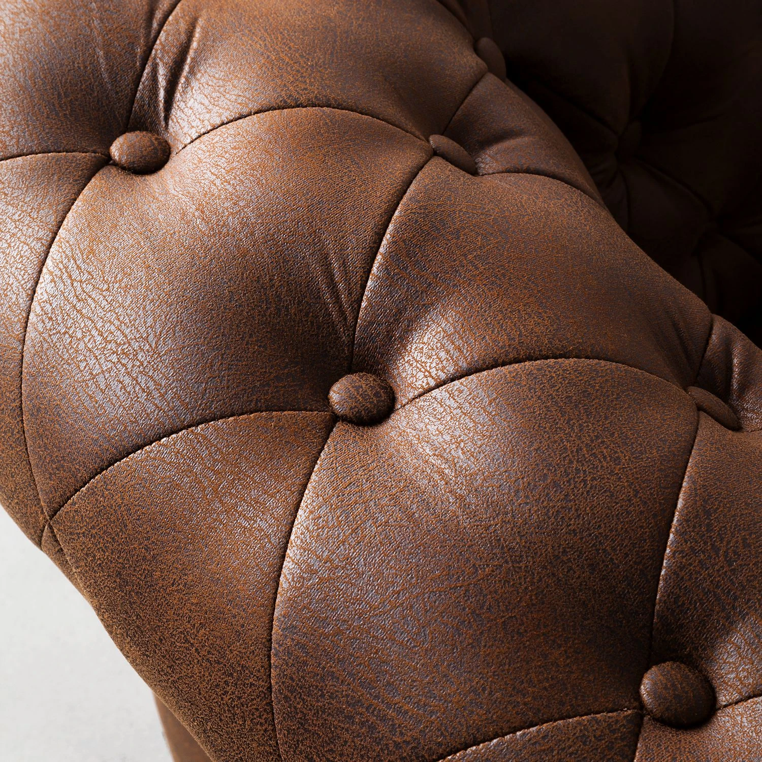 Ars manufacti Polstergarnitur Benavente (3-2-1) - Antiklederoptik Braun 3 Ars manufacti Polstergarnitur Benavente (3-2-1) - Antiklederoptik Braun – Bild 3