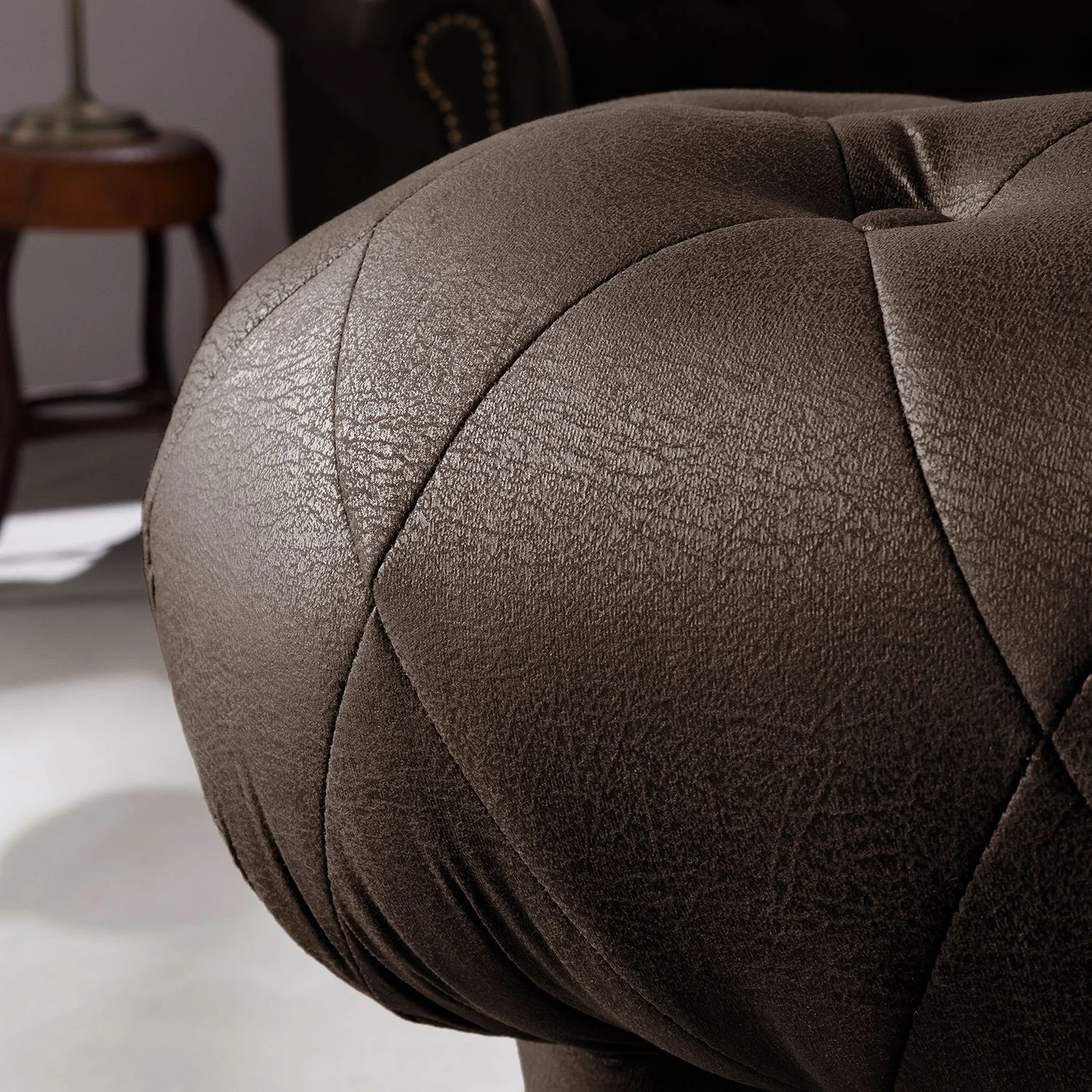 Ars manufacti Polstergarnitur Benavente (3-2-1) - Antiklederoptik Dunkelbraun 4 Ars manufacti Polstergarnitur Benavente (3-2-1) - Antiklederoptik Dunkelbraun – Bild 4