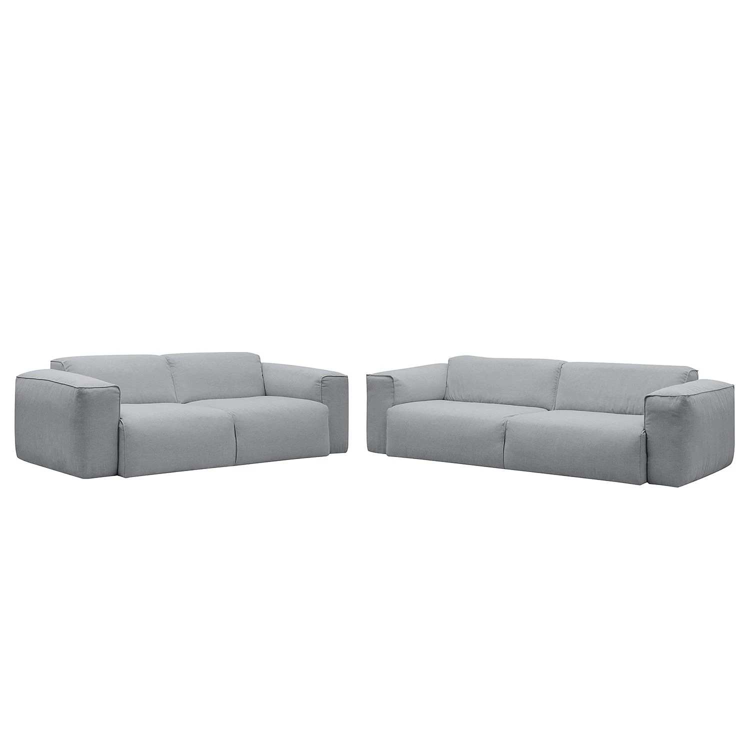 Studio Copenhagen Polstergarnitur Hudson II (3-2) Webstoff - Webstoff Saia: Hellgrau 1 Studio Copenhagen Polstergarnitur Hudson II (3-2) Webstoff - Webstoff Saia: Hellgrau
