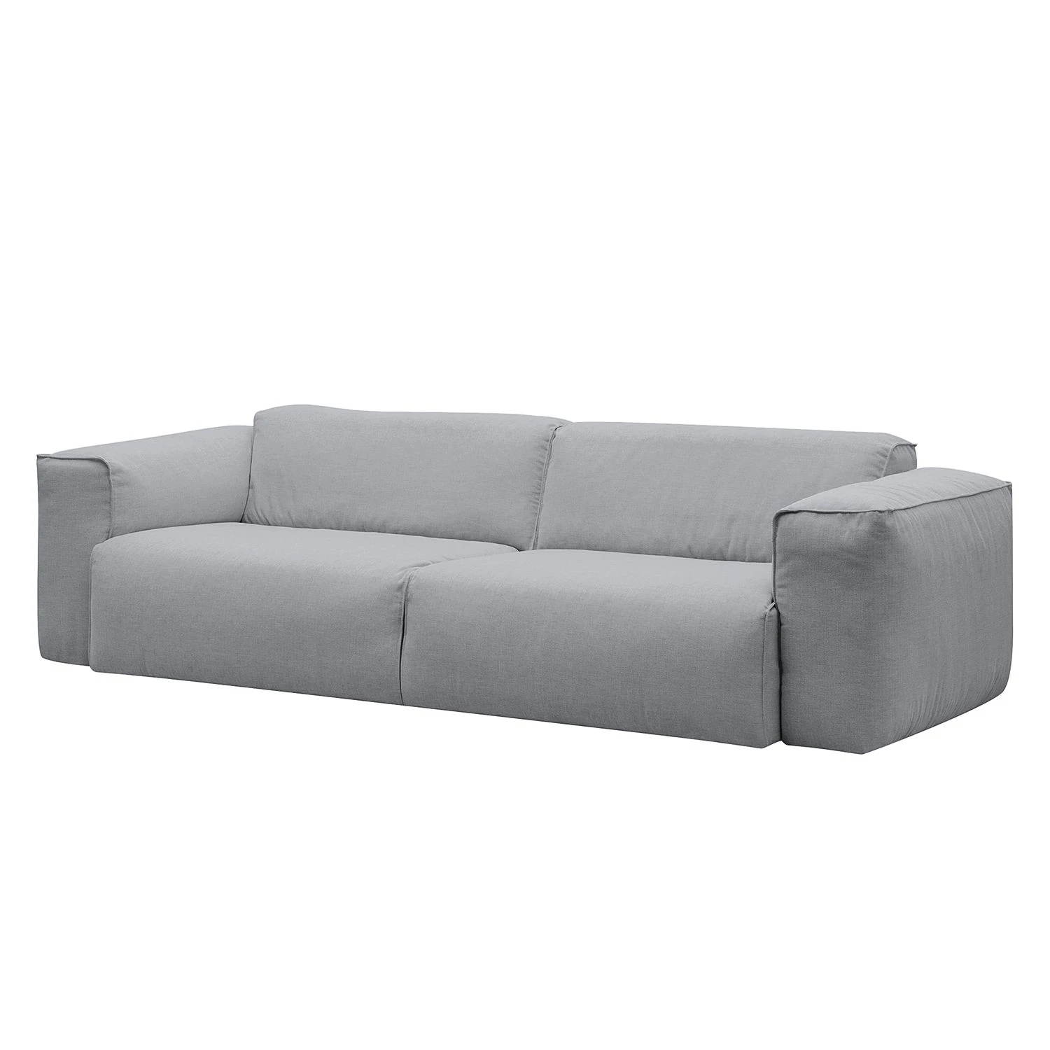 Studio Copenhagen Polstergarnitur Hudson II (3-2) Webstoff - Webstoff Saia: Hellgrau 3 Studio Copenhagen Polstergarnitur Hudson II (3-2) Webstoff - Webstoff Saia: Hellgrau – Bild 3