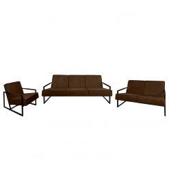 Ars manufacti Polstergarnitur Manchester IV (3-2-1) - Braun