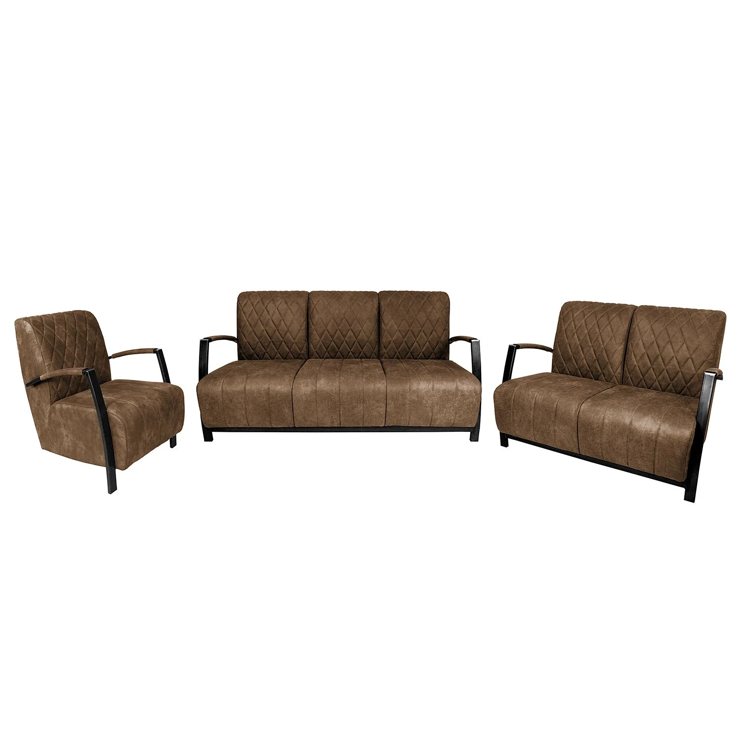 Ars manufacti Polstergarnitur Straid (3-2-1) - Cubanit 1 Ars manufacti Polstergarnitur Straid (3-2-1) - Cubanit