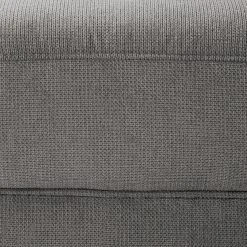 Ars Natura Polsterhocker Cebu Webstoff - Grau -Wohnzimmermöbel boutique en ligne polsterhocker cebu webstoff grau 4568856