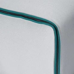 Fredriks Polsterhocker Grady II Webstoff - Hellgrau / Türkis 9 Fredriks Polsterhocker Grady II Webstoff - Hellgrau / Türkis -Wohnzimmermöbel boutique en ligne polsterhocker grady webstoff ii hellgrau tuerkis 4771756