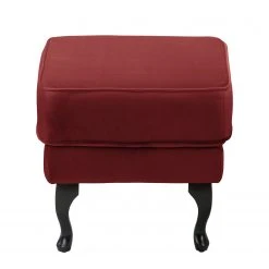 Maison Belfort Polsterhocker Miscol - Rot -Wohnzimmermöbel boutique en ligne polsterhocker miscol samt rot 4888204