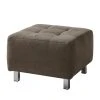 Fredriks Polsterhocker Tanete - Braungrau