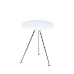 Home Design Beistelltisch Queens - Stahl verchromt