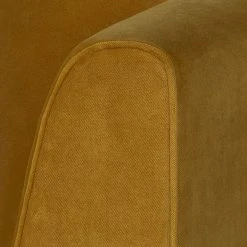 Jack & Alice Recamiere Blomma - Samtstoff SenfGelb - Armlehne davorstehend links -Wohnzimmermöbel boutique en ligne recamiere blomma samtstoff senfgelb armlehne davorstehend links 354728