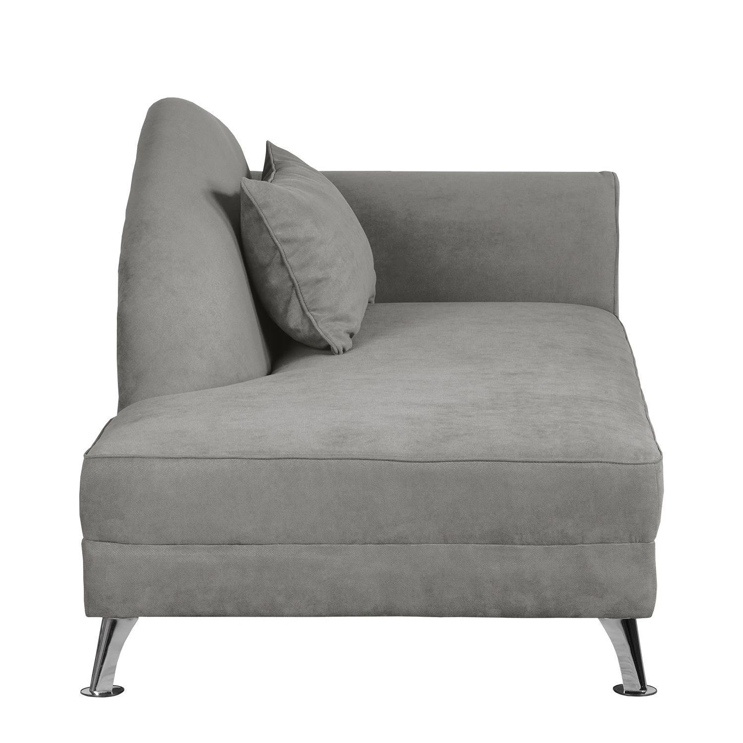 Loftscape Recamiere Kendale I Webstoff - Grau - Armlehne davorstehend rechts 4 Loftscape Recamiere Kendale I Webstoff - Grau - Armlehne davorstehend rechts – Bild 4