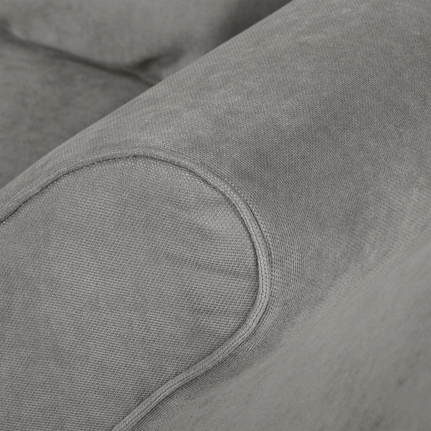 Loftscape Recamiere Kendale I Webstoff - Grau - Armlehne davorstehend rechts 9 Loftscape Recamiere Kendale I Webstoff - Grau - Armlehne davorstehend rechts – Bild 9