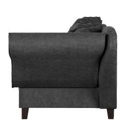 Maison Belfort Recamiere Revel Kunstleder - Anthrazit - Armlehne davorstehend rechts -Wohnzimmermöbel boutique en ligne recamiere revel kunstleder armlehne davorstehend rechts anthrazit 2234710
