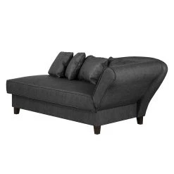 Maison Belfort Recamiere Revel Kunstleder - Anthrazit - Armlehne davorstehend rechts -Wohnzimmermöbel boutique en ligne recamiere revel kunstleder armlehne davorstehend rechts anthrazit 2234714