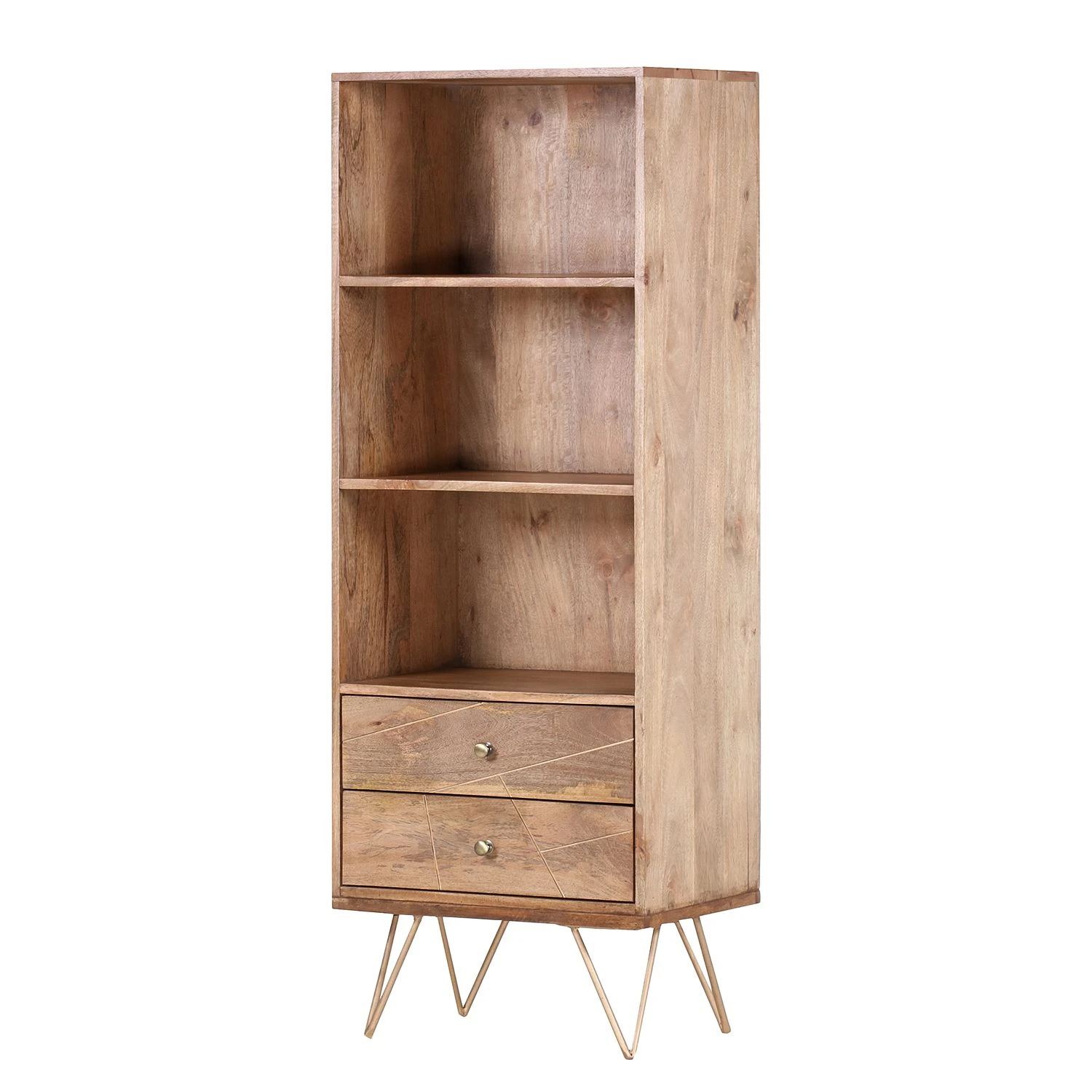 Ars manufacti Regal Argallo - Mango massiv / Metall - Mango / Gold 1 Ars manufacti Regal Argallo - Mango massiv / Metall - Mango / Gold