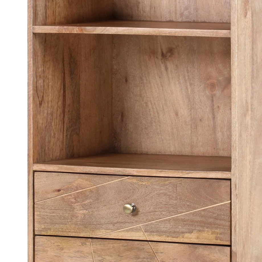 Ars manufacti Regal Argallo - Mango massiv / Metall - Mango / Gold 2 Ars manufacti Regal Argallo - Mango massiv / Metall - Mango / Gold – Bild 2