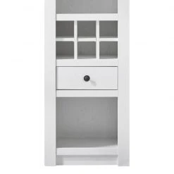 Maison Belfort Wohnwand Geestland I (4-teilig) - Pinie Weiß Dekor -Wohnzimmermöbel boutique en ligne regal geestland i pinie weiss dekor 4535424 1