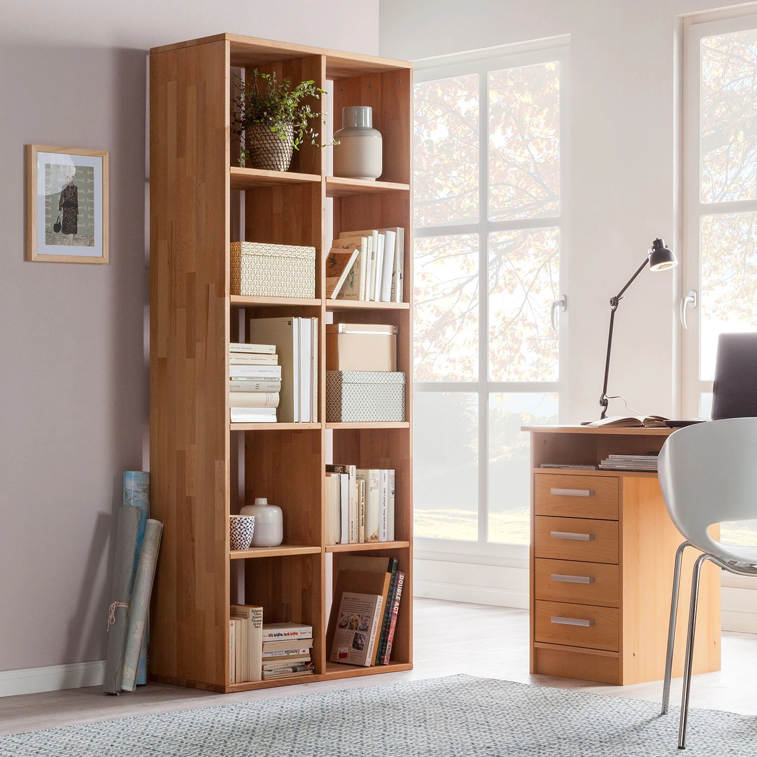 Ars Natura Regal GrapWOOD III - Kernbuche massiv 2 Ars Natura Regal GrapWOOD III - Kernbuche massiv – Bild 2