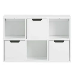 Mørteens Regal Nees - Eiche teilmassiv - Weiß