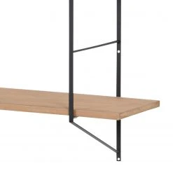 Mørteens Regal Oxbow I - Paulownia massiv / Metall - Paulownia / Schwarz -Wohnzimmermöbel boutique en ligne regal oxbow i paulownia massiv paulownia 4562308