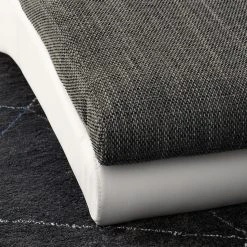 Roomscape Relaxliege Carson - Kunstleder Weiß/Strukturstoff Hellgrau 23 Roomscape Relaxliege Carson - Kunstleder Weiß/Strukturstoff Hellgrau -Wohnzimmermöbel boutique en ligne relaxliege carson kunstleder weiss strukturstoff hellgrau 4905180