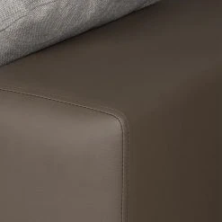 Roomscape Ecksofa Tosya - Kunstleder Taupe/Strukturstoff Grau - Ottomane davorstehend links 30 Roomscape Ecksofa Tosya - Kunstleder Taupe/Strukturstoff Grau - Ottomane davorstehend links -Wohnzimmermöbel boutique en ligne ropez diva ecke 2014 04 10 2 389159