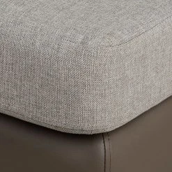 Roomscape Ecksofa Tosya - Kunstleder Taupe/Strukturstoff Grau - Ottomane davorstehend links 25 Roomscape Ecksofa Tosya - Kunstleder Taupe/Strukturstoff Grau - Ottomane davorstehend links -Wohnzimmermöbel boutique en ligne ropez diva ecke 2014 04 10 2 389168