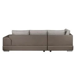 Roomscape Ecksofa Tosya - Kunstleder Taupe/Strukturstoff Grau - Ottomane davorstehend links 23 Roomscape Ecksofa Tosya - Kunstleder Taupe/Strukturstoff Grau - Ottomane davorstehend links -Wohnzimmermöbel boutique en ligne ropez diva ecke 2014 04 10 2 389174