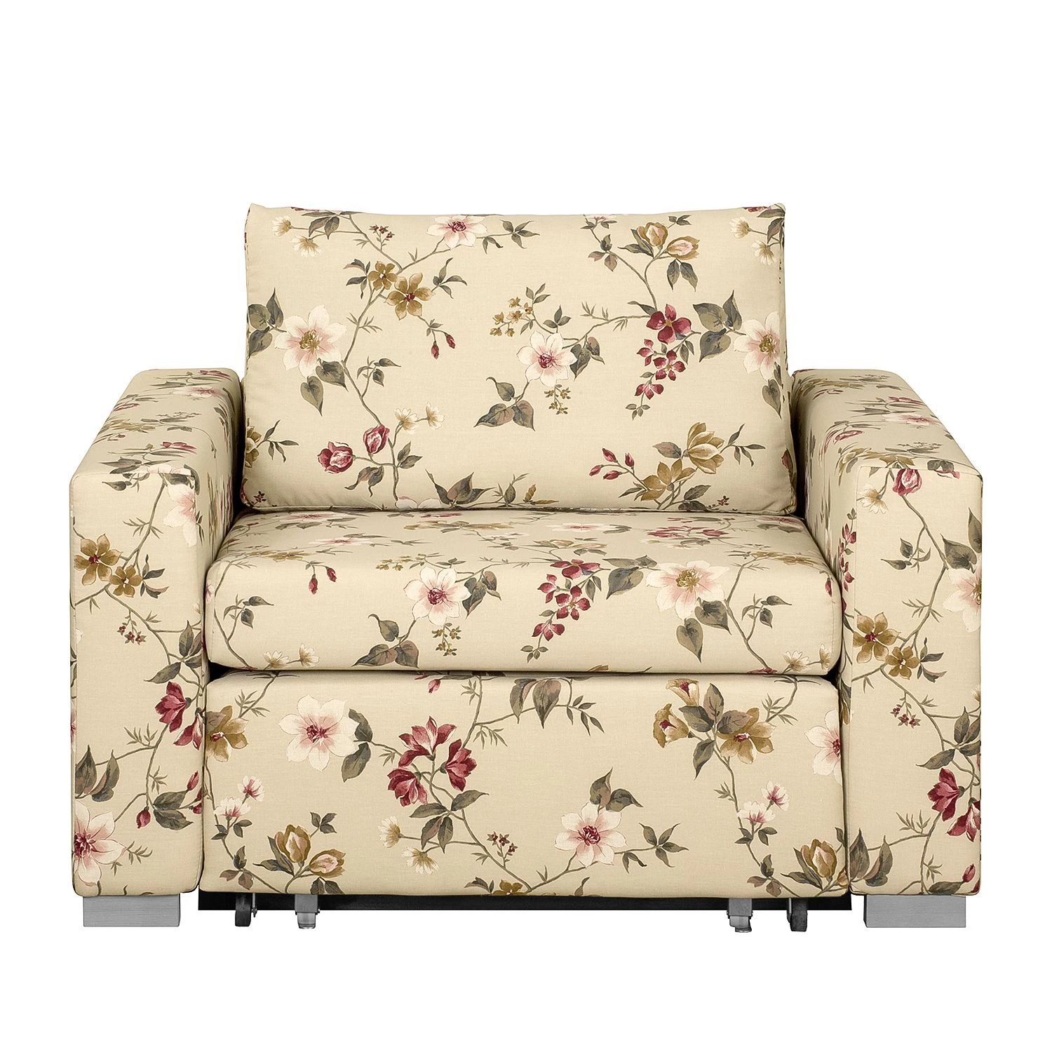 Mooved Schlafsessel Latina VI - Flachgewebe - Braun / Rot 3 Mooved Schlafsessel Latina VI - Flachgewebe - Braun / Rot – Bild 3