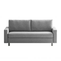 Chillout by Franz Fertig Schlafsofa Aura Webstoff - Lichtgrau - Breite: 156 cm