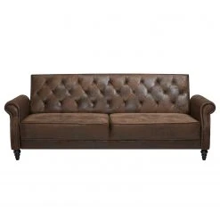 Ars manufacti Schlafsofa Brampton - Microfaser - Braun -Wohnzimmermöbel boutique en ligne schlafsofa brampton microfaser braun 4257232