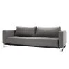 Innovation Möbel Schlafsofa Cassius II Webstoff - Stoff Twist: Charcoal