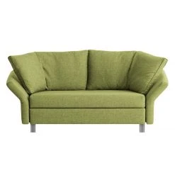 Chillout by Franz Fertig Schlafsofa Florenz Webstoff - Grün - Breite: 176 cm